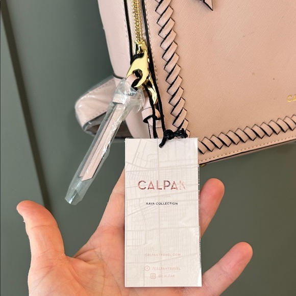 Calpak Blush Pink Backpack with Braided Detail New!! main image 6